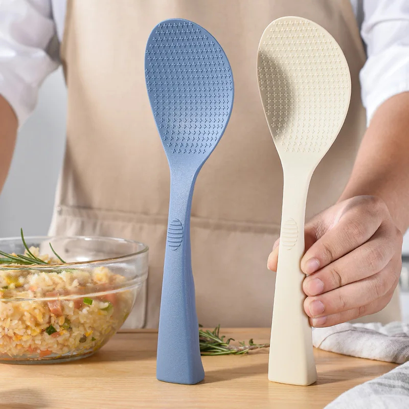 Home Cooking Delivery - Cucchiaio per riso in silicone integrato,