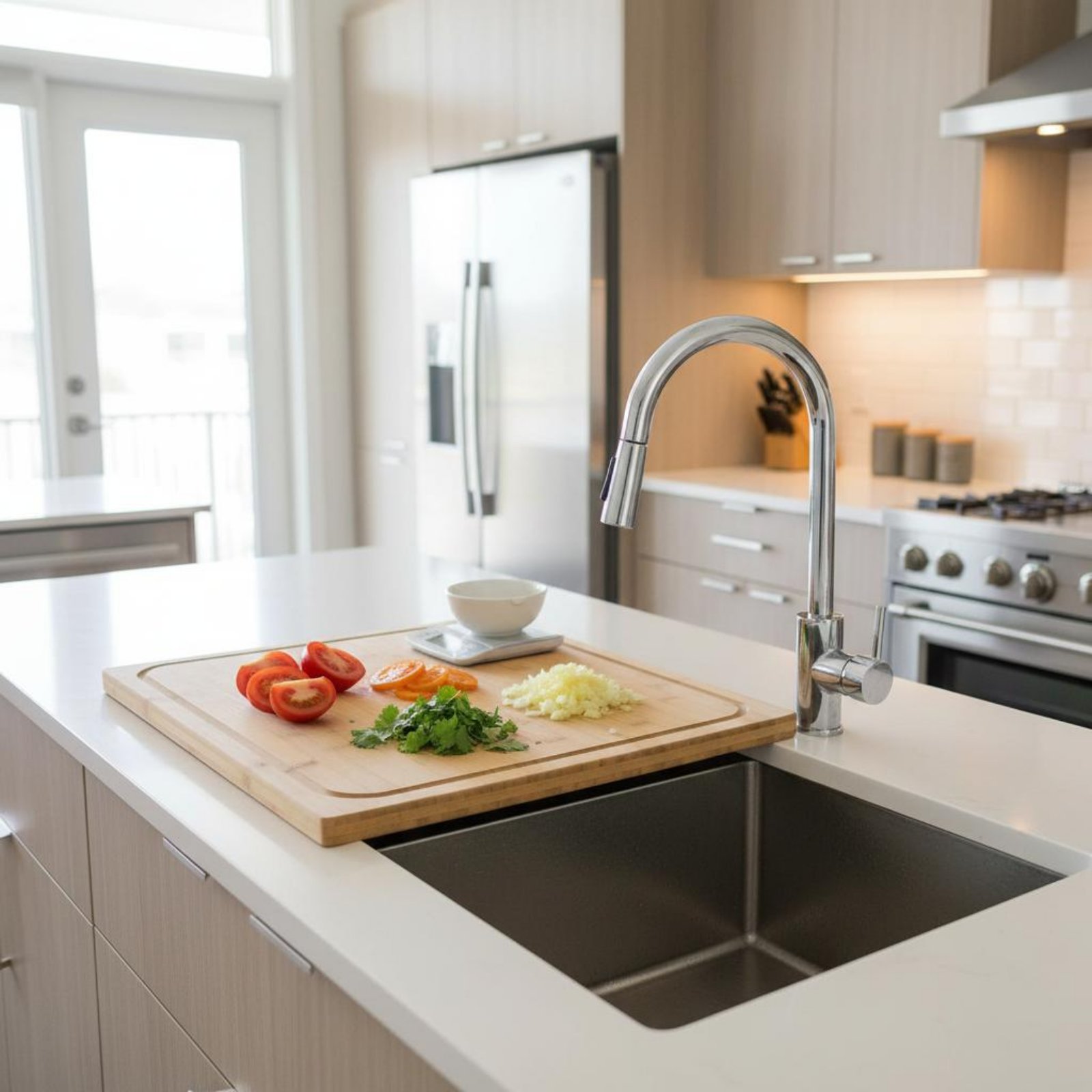 Home Cooking In - Tagliere da appoggio multiuso per impastare,