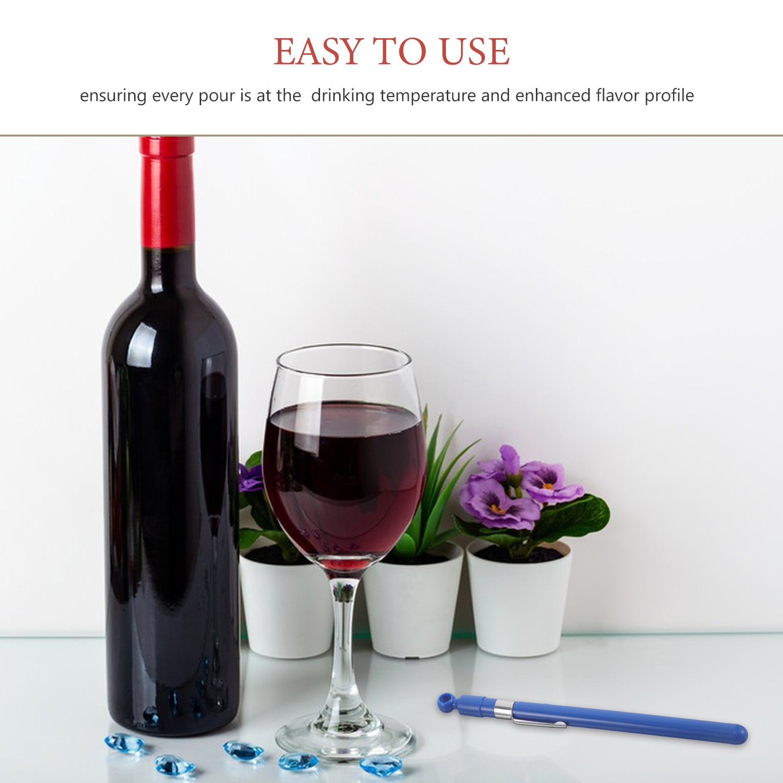 Termometro per Vino in Vetro,  - Home Cooking In recensione e prezzo