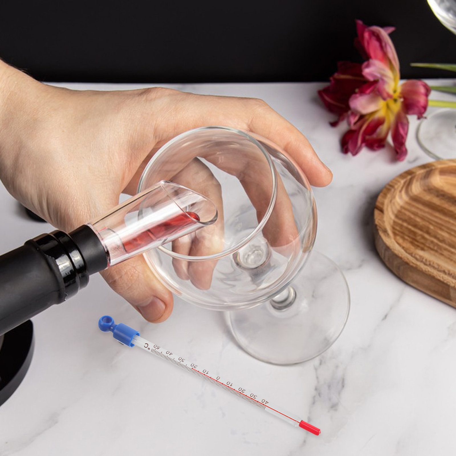 Termometro per Vino in Vetro,  - Home Cooking In recensione e prezzo
