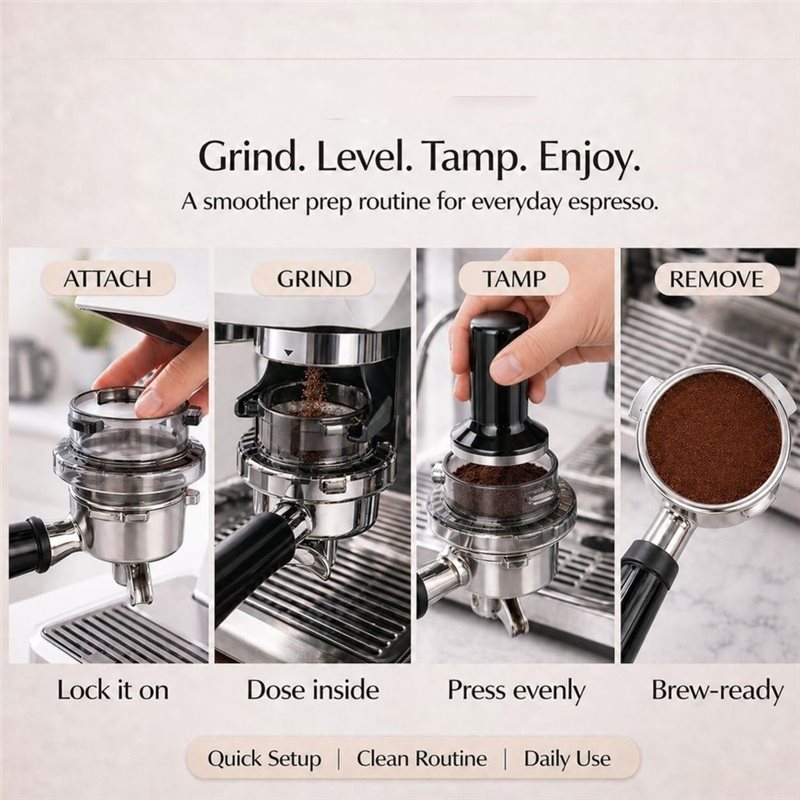Promozione! Imbuto dosatore Tw - Breville Espresso Barista Express recensione e prezzo